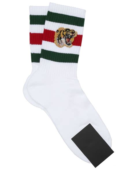 gucci socks tiger black|Women's Designer Socks & Tights .